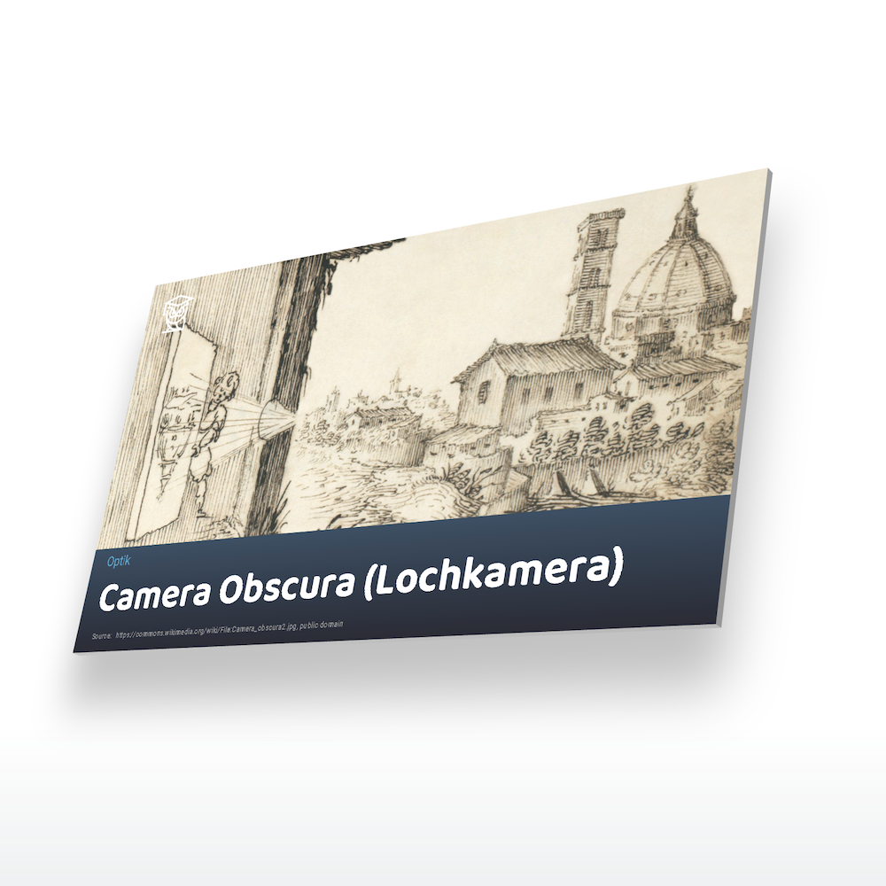 Workbook Camera Obscura (Lochkamera) | so geht's!
